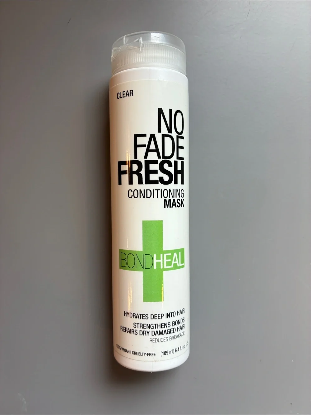 NWT No Fade Fresh Conditioning Mask - Clear